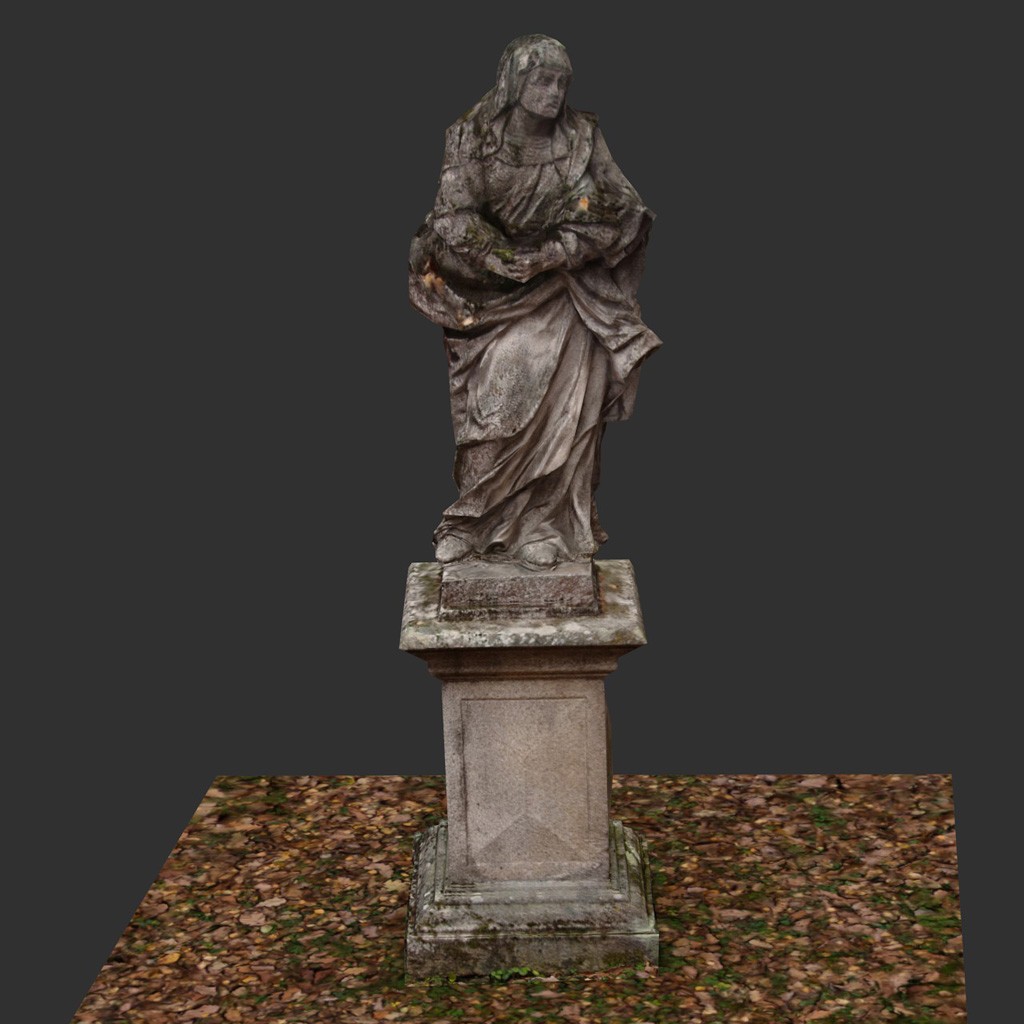 Photorealistic Statue preview image 1